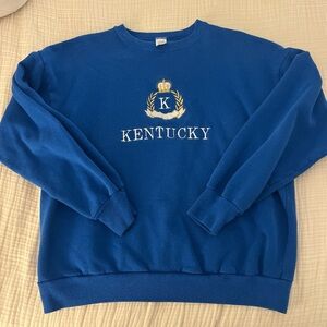 Kentucky Blue Crewneck Sweater